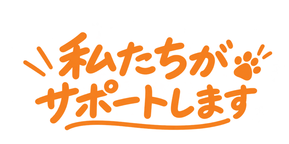 私たちが
サポートします